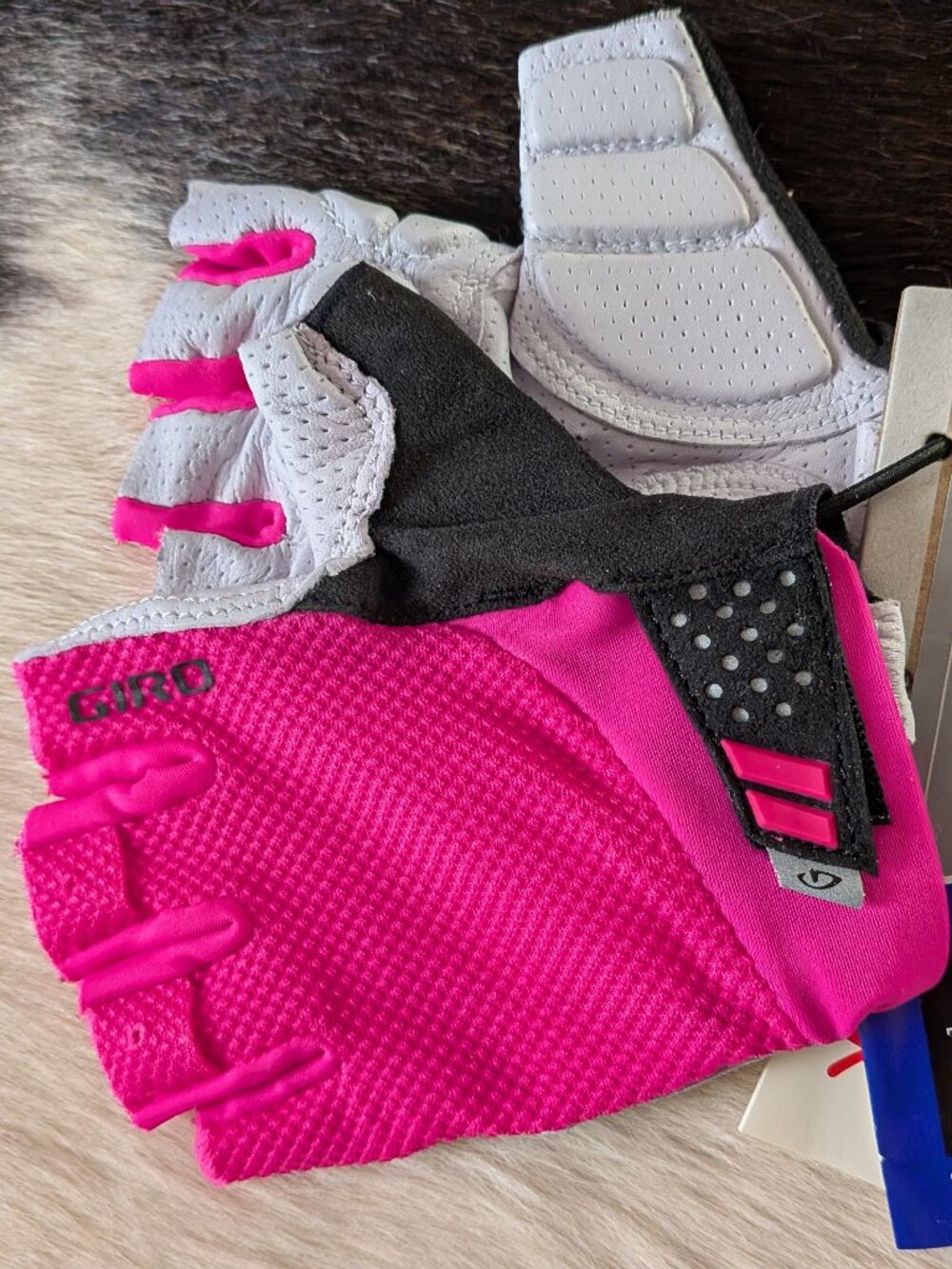 GIRO Monica II Gel Leather Bike Gloves - Medium